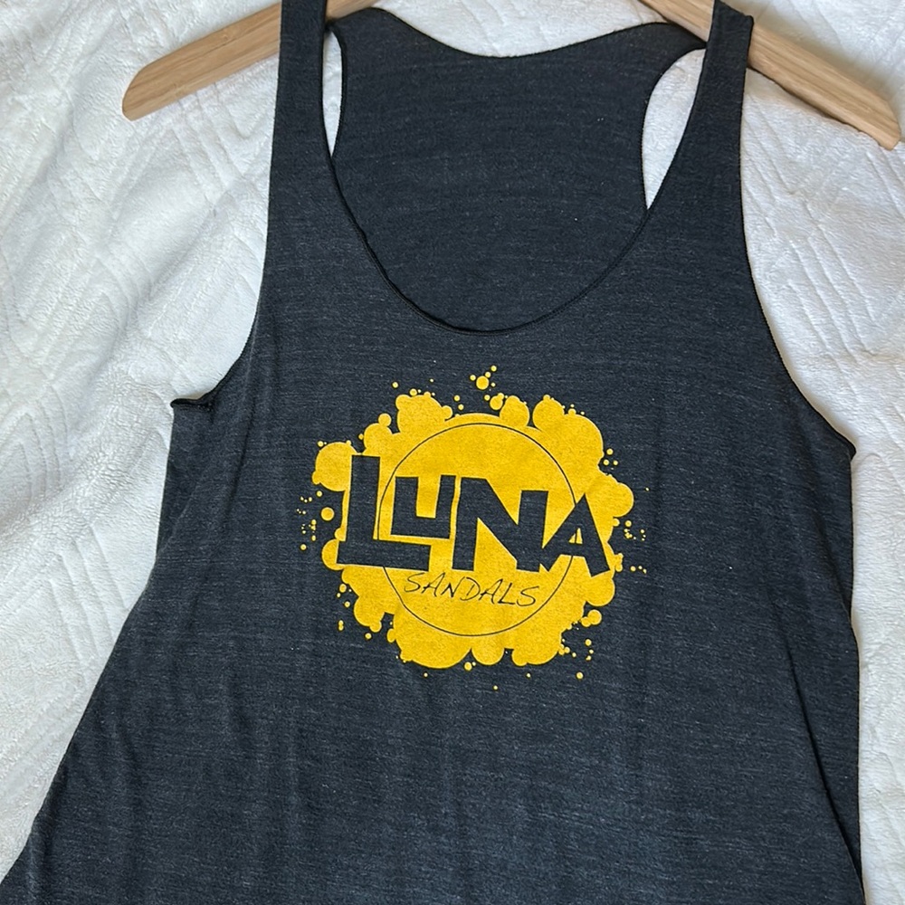 Luna Sandals Tank, Barefoot Ted, Born to Run